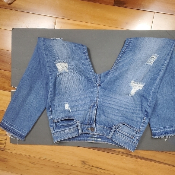 Belle+Sky Skinny Jeans  Distressed Cotton Size 4 - Picture 9 of 11